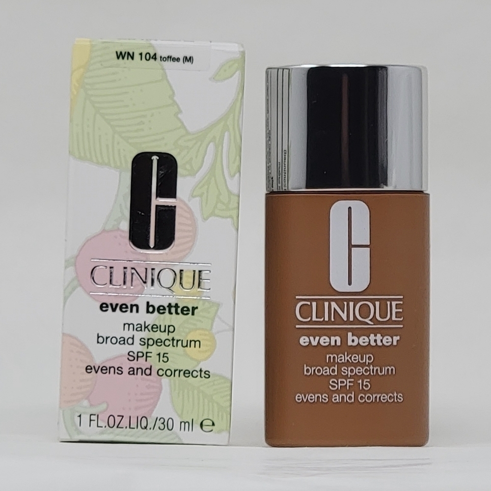 Clinique Even Better Makeup Broad Spectrum SPF 15 WN 104 toffee (M)